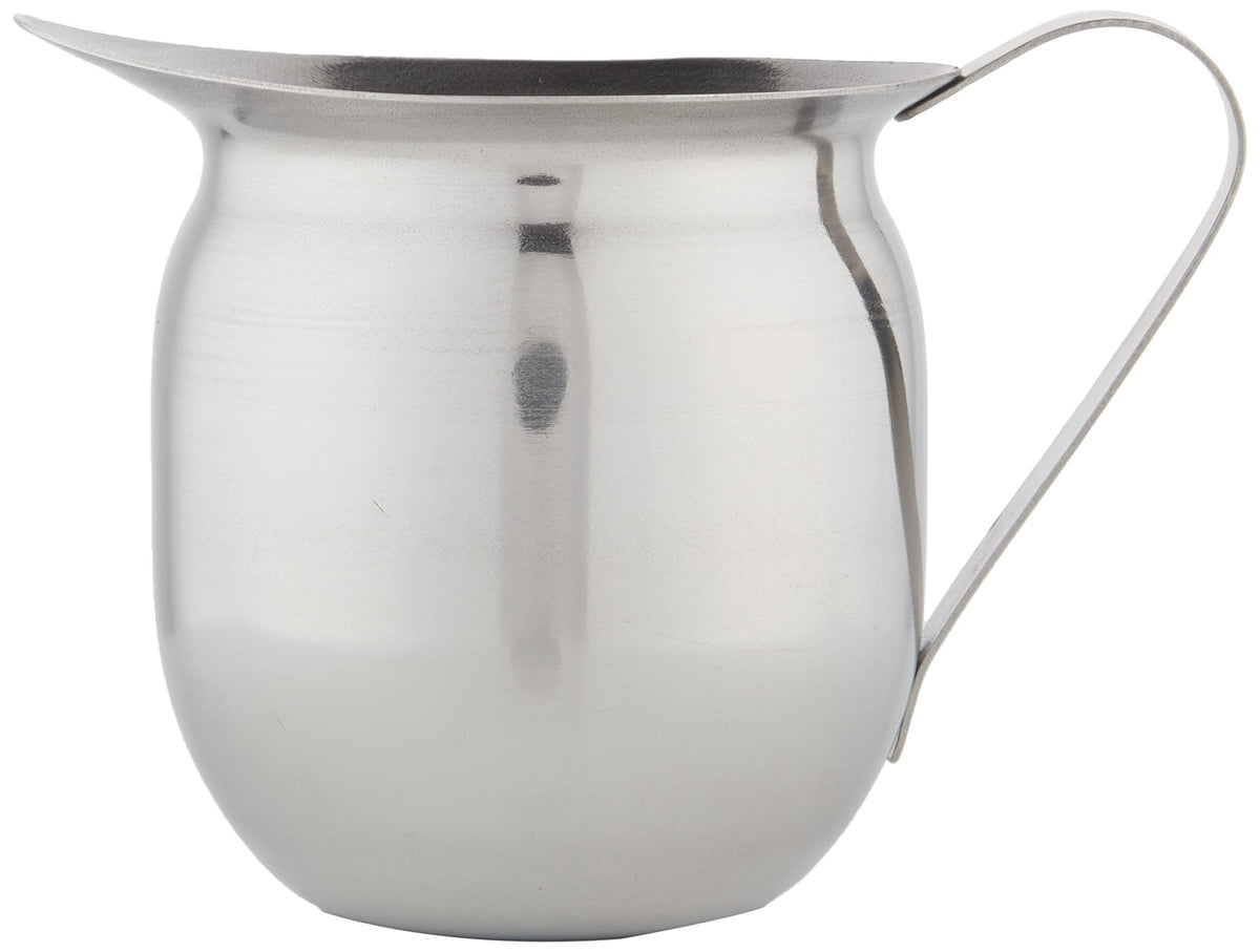 Stainless Steel Bell Creamer by Winco – 8 Ounces, 8.0 fluid_ounces, Stainless Steel, Model BCS-8