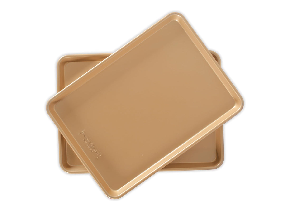 Nordic Ware Half Sheet / Pack of 2 / NonStick Baking & Cookie Sheets