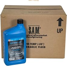 Buyers Products Company Hydraulic Fluid, 1 Case(12 Qts) (1307010)