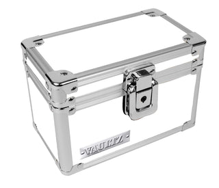 Locking Index Card File by Vaultz – 3 X 5 Inch, 350 pages, Steel, White, Model VZ00174