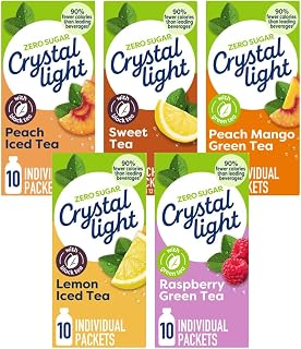 Crystal Light Sugar-Free Powdered Drink Mix - Crystal Tea Collection