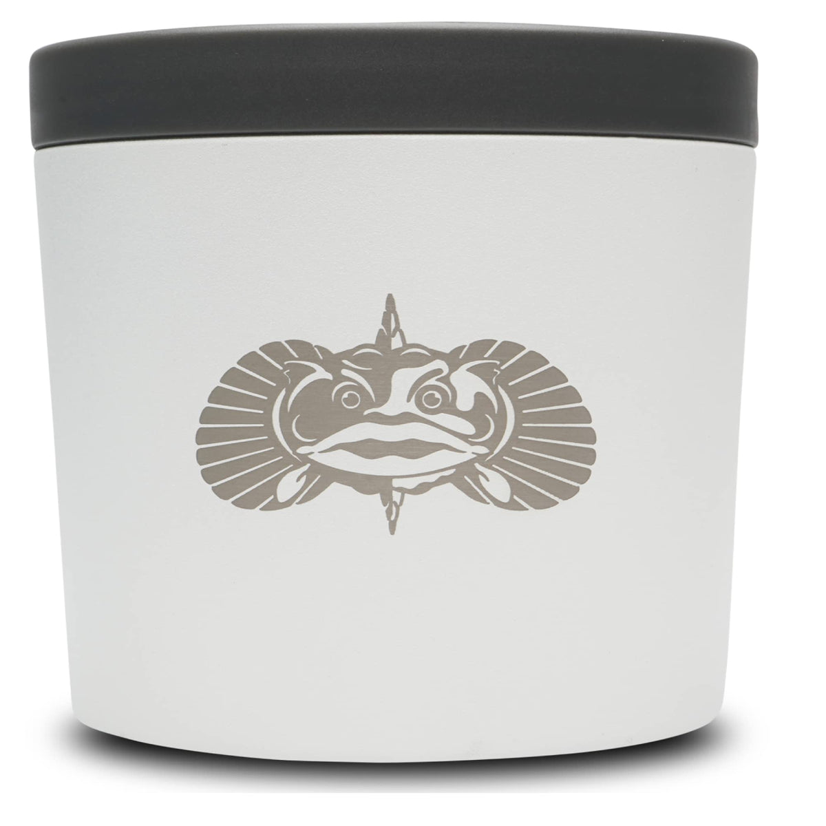 Anchor Non-Tipping Cup Holder for Boats & Paddle Boards by Toadfish – One Size, 473 milliliters, Stainless Steel, WHITE, Model TFAnchor