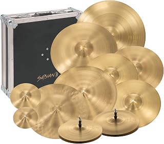 SABIAN Paragon Neil Peart Complete Set w/ Flight Case