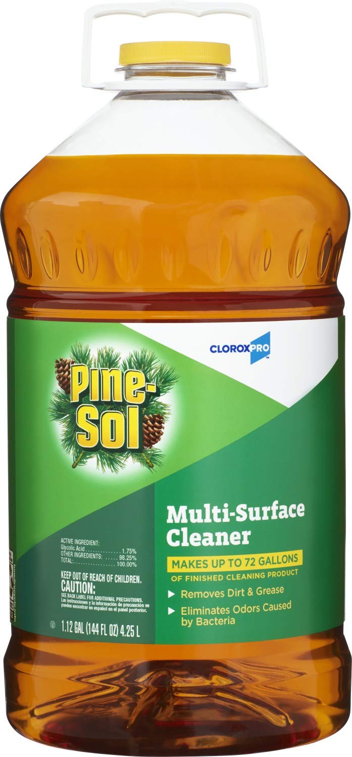 Pine-Sol Amber / 144 Fl Oz (Pack of 1) / Pine Scent All-Purpose Cleaners