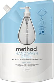 Method 00652 Gel Hand Wash Refill, Sweet Water, 34 oz Pouch