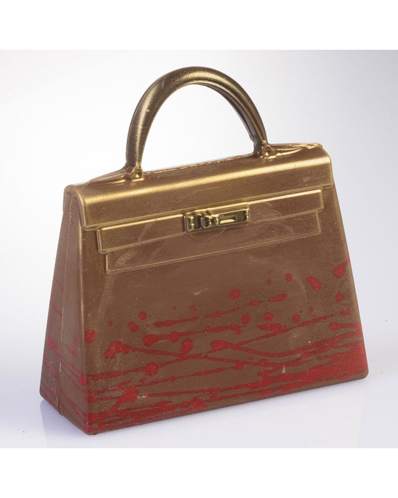 Handbag Chocolate Mold (1) by Martellato – Thermoformed plastic, Transparent, Model 24003