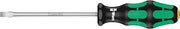 Wera 05007620001 Kraftform Plus 334 Slotted Screwdriver, Lasertip, 6mm Head, 5" Blade Length