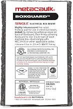 Rectorseal Metacaulk 66366 Box Guard Single, Easy Installation, Firestop, 47mmX71mm