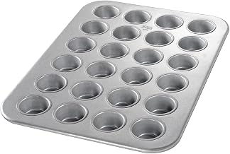 Chicago Metallic 24 Cup Mini-Muffin Pan with AMERICOAT Plus