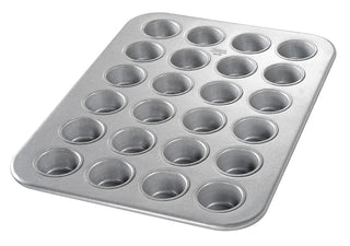 24 Cup Mini-Muffin Pan with AMERICOAT Plus by Chicago Metallic – 24 Cup, 24.0 cups, Alloy Steel, Multicolor, Model 45245