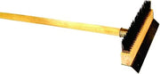 37" long wood handle pizza oven brush by Thunder Group – Hardwood, White, Model WDPB037