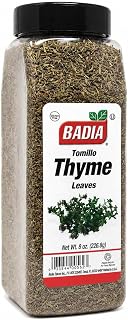 Badia Whole Thyme Leaves, 8 oz – Dried Herb for Cooking