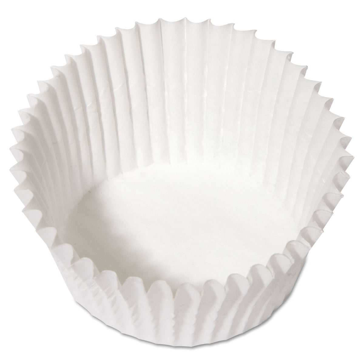 Fluted Bake Cup (Set of 10000) by Hoffmaster – Paper, White, Model HFM610032