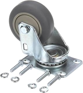 For Cres Cor 0569313K Appliance Caster Kit, 3" Dia, Plate