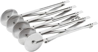 PADERNO Expanding Pastry Cutter Plain Wheels S/Steel