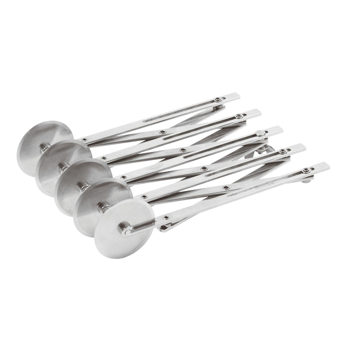 Expanding Pastry Cutter Plain Wheels S/Steel by PADERNO – Gray, Model 47820-05