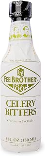 Fee Brothers Celery Cocktail Bitters, 5 fl oz (150ml) | Aromatic Cocktail Mixer & Concentrated Flavoring, Gluten Free, Vegan-Friendly
