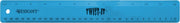 Westcott 12" Twist It Flexible Ruler, Assorted Colors