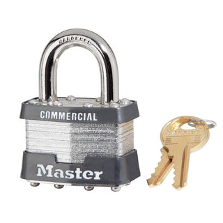 Padlock, Keyed Alike (36100-24PK) by Master Lock – Pack of 24, Alloy Steel, Silver, Pack of 24, Model 1KA 2001