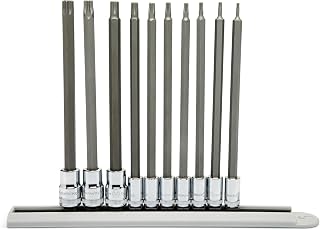 GEARWRENCH 10 Pc. 1/4" & 3/8" Drive Long Torx Bit Socket Set - 80588