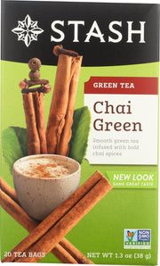 Tea Chai Green Tea by Stash – 20 Count (Pack of 2), Plastic, No Color, Model KHR-1378B
