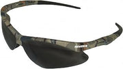 Jackson Safety 22609 V30 Nemesis Safety Glasses with Camo Frames, Standard, Gray