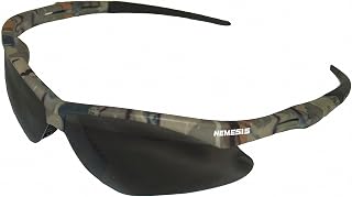 Jackson Safety 22609 V30 Nemesis Safety Glasses with Camo Frames, Standard, Gray