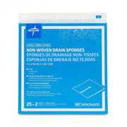 Gauze Sponge by Medline – 4" x 4" (50 Count), Rayon, White, Model NON256000H