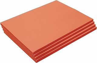 Colorations 9" x 12" Mediumweight Orange Construction Paper, 200 Sheets