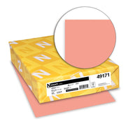 Exact Index Cardstock by Neenah – 8.5 x 11 inches, Paper, Salmon, Model 49171