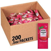 Strawberry Jam by HEINZ – 0.5 Ounce (Pack of 200), Pack of 200, Model 540400