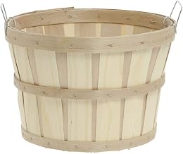 1/2 Bushel-Plain Basket,W/2 Side Handles, 67878