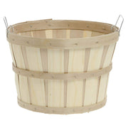 1/2 Bushel-Plain Basket by Retail Resource – 9x14x1 inches, Wood, Natural