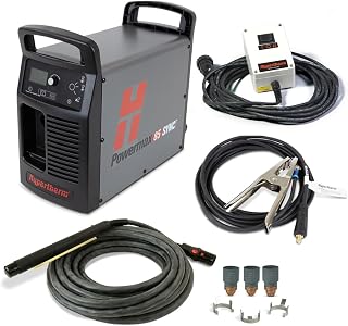 Hypertherm Powermax 85 SYNC Plasma Cutter w/ CPC Port, Remote, 25 ft. 180 Degree Machine Torch 087207