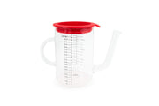 Fox Run Gravy Fat Separator, 4 Cup Glass With Strainer Lid