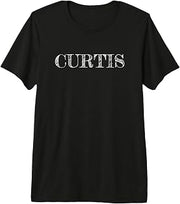 My Name is Curtis, I am Curtis Name Tag Premium Tri-Blend T-Shirt