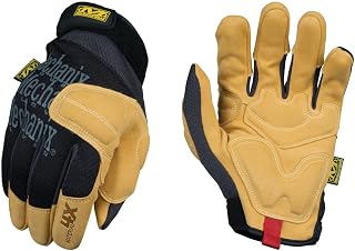 Mechanix Wear Material4X Padded Palm Gloves Brown/Black Medium