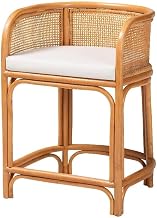 Rattan Counter Stool by Bali & Pari