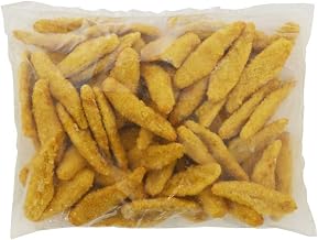 Chicken FC SmartShapes Tater Chip Tender Breast Strip Fritter, 5 pound -- 2 per case