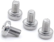 ReplacementScrews License Plate Screws Compatible with BMW 3 Series M3-CSL | (E46), Stainless Steel License Plate Bolts, Rustproof, Rear Mount, Pack of 4