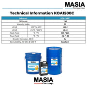 CP-4100-150 Lubricant for Compressor Compatible with CPI - 55 gal by MASIA COMPRESSORS – Model KOA1500C-55-010