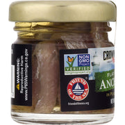 Crown Prince Anchovies in Pure Olive Oil / 1.5 Ounce (Pack of 18) / 18 Meat & Seafood