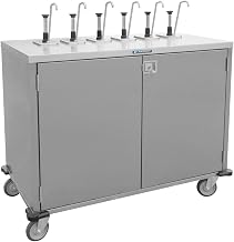 70201 EZ Serve Condiment Cart, 50-1/4"W x 27-1/2"D x 48-1/2"H