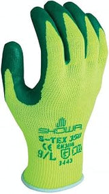 Best Glove S-TEX350S-07 SHOWA S-TEX Gloves, 10 Gauge, Nitrile Palm Coating, Small, Yellow (Pack of 72)