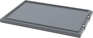 Akro-Mils 35241GREY *Nest & Stack Lid for 35240 Totes, Gray