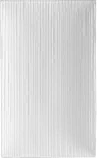 CAC China SUS-RT13 Sushi Signature 11-1/2-Inch by 5-1/4-Inch Bone White Porcelain Rectangular Platter, Box of 12