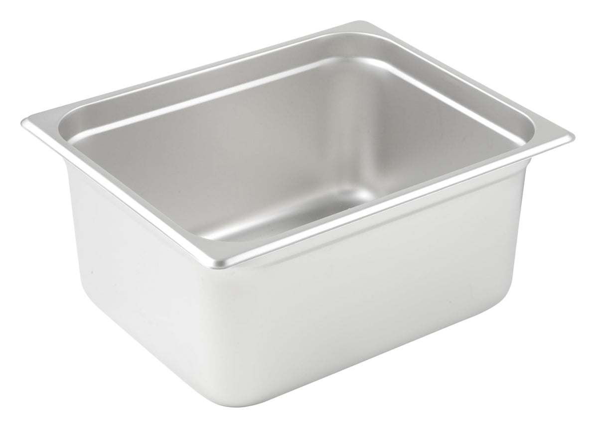 Winco 6" Deep / 1 / Stainless Steel Storage & Transport