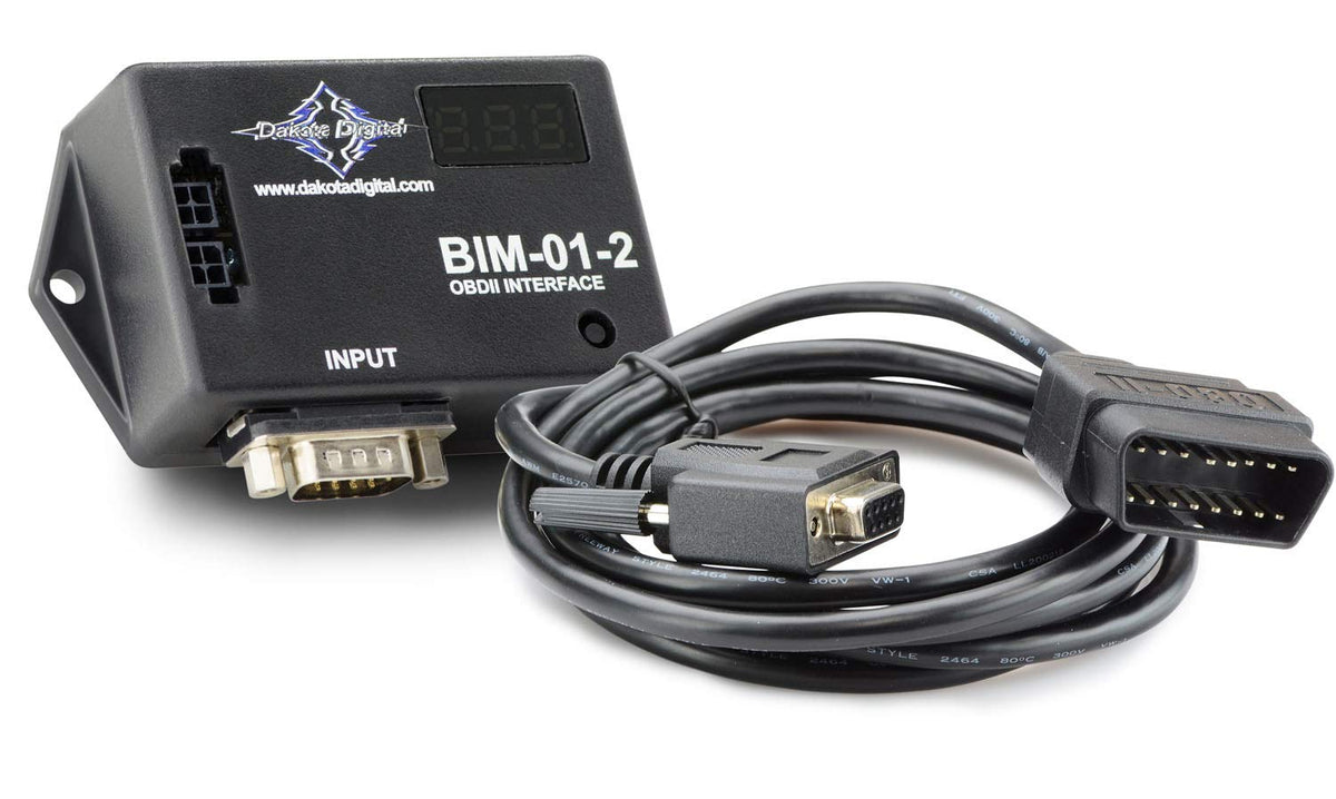 Dakota Digital OBDII / CAN Interface VHX VFD3 Expansion Module Plug-In by Restoration Performance – Aluminum, Model BIM-01-2