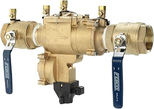 Febco LF860 RPZ Backflow Preventer Assembly, Lead-Free Bronze, 2" NPT