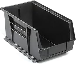 Global Industrial Plastic Hanging & Stacking Bin, 14-3/4"L x 8-1/4"W x 7" H